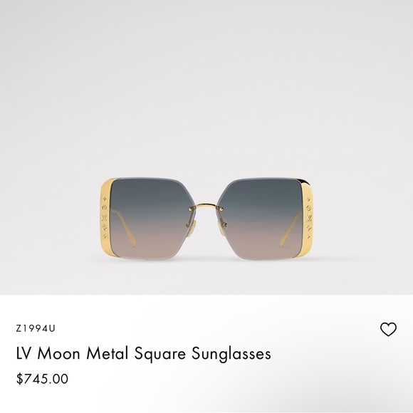 Louis Vuitton moon sunglasses - Picture 2 of 3